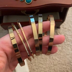 Stackable bracelets